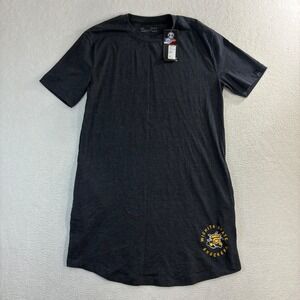 Under Armour Wichita State Shockers T Shirt Dress Women M Gray Pocket Summer NWT